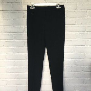 TRINA TURK Classic Formal Black Lined Trouser Pants Workwear - Size 0